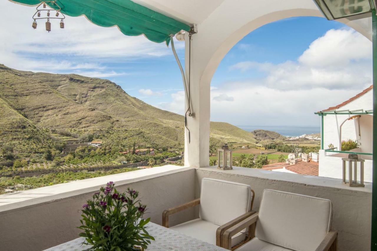 Apartament Casa Carmen Agaete Con Terraza Y Vistas Al Mar Zewnętrze zdjęcie